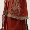 3 Piece Embroidered Raw Silk Suit - Mustard 3 Piece Embroidered Raw Silk Suit - Mustard