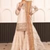 3 Piece Embroidered Cotton Lurex Suit - Off-White 3 Piece Embroidered Cotton Lurex Suit - Off-White