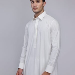 Off White Blended Jubba